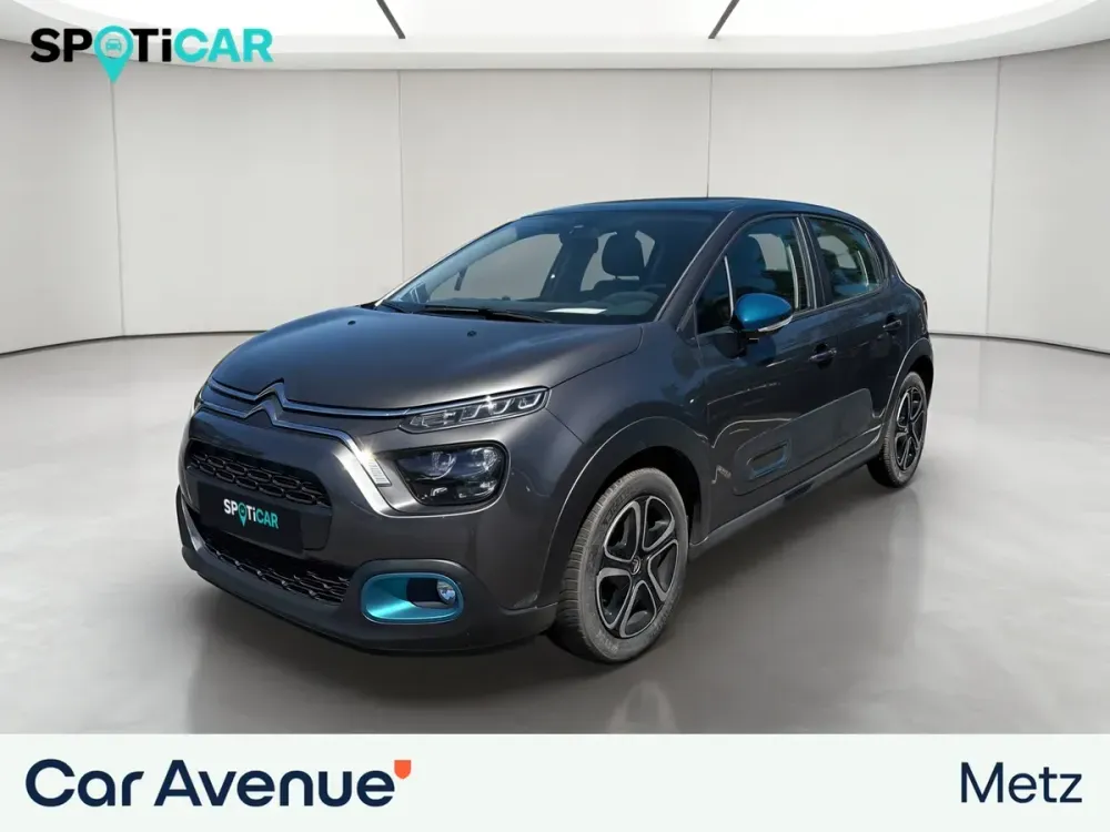 Citroën C3 gris platinium (m) d'occasion