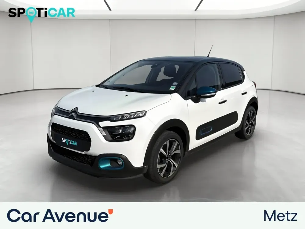 Citroën C3 blanc banquise d'occasion