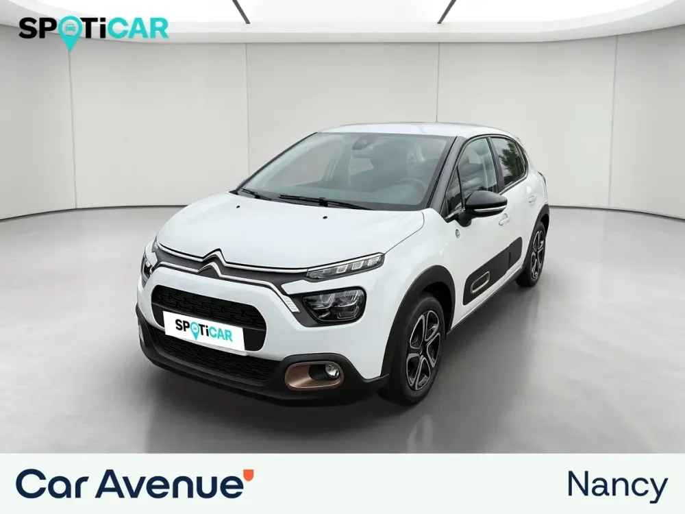 Citroën C3 blanc banquise d'occasion