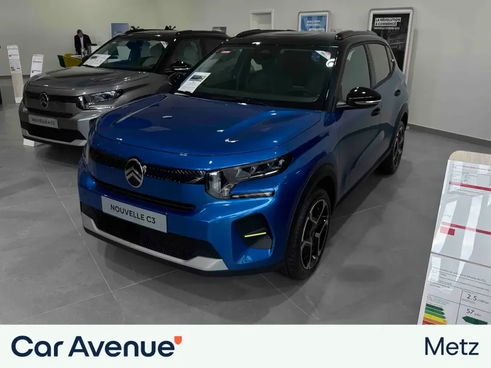 Citroën C3 bright blue neuf