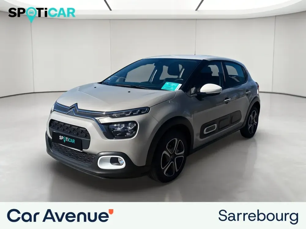 Citroën C3 beige d'occasion