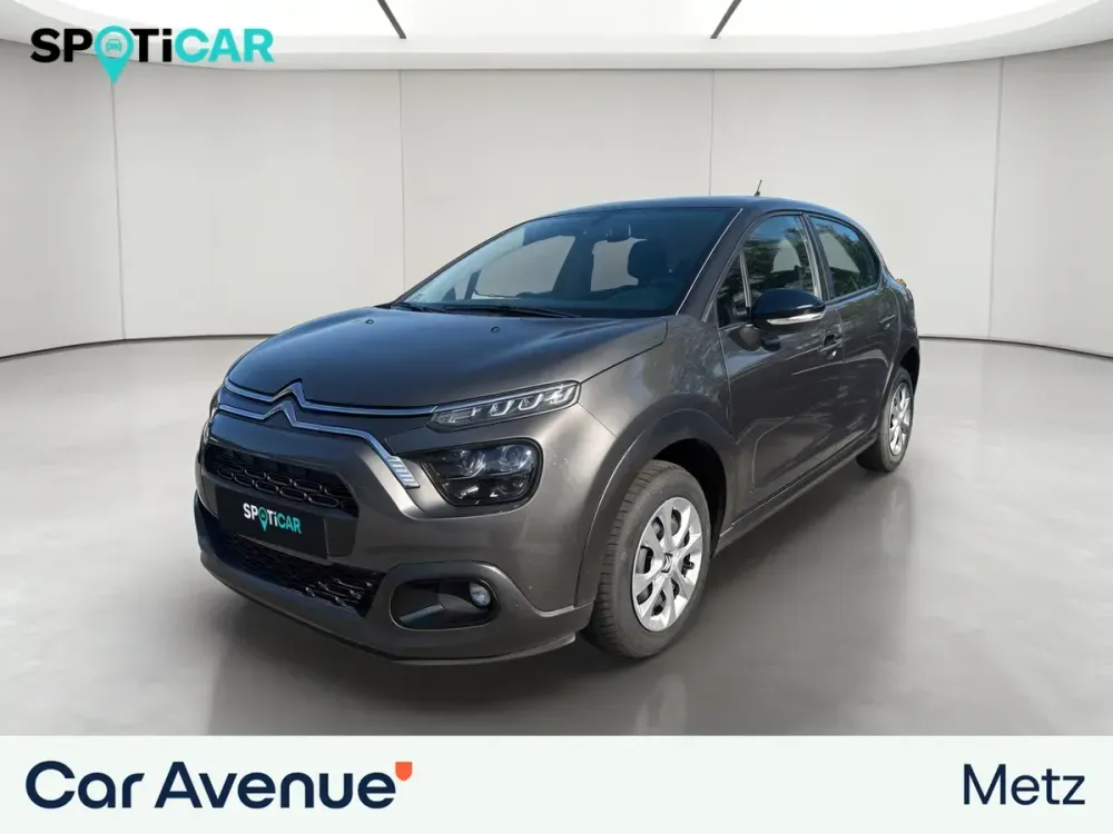 Citroën C3 gris d'occasion