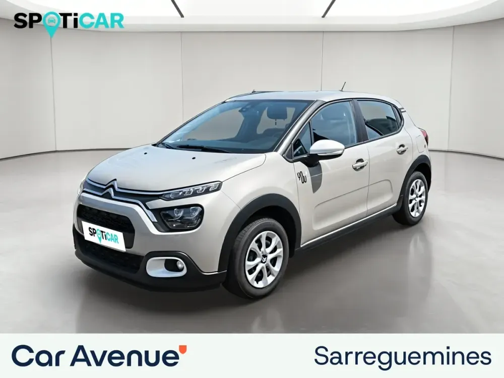 Citroën C3 beige d'occasion