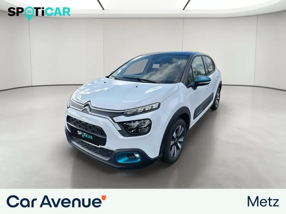Citroën C3 blanc d'occasion