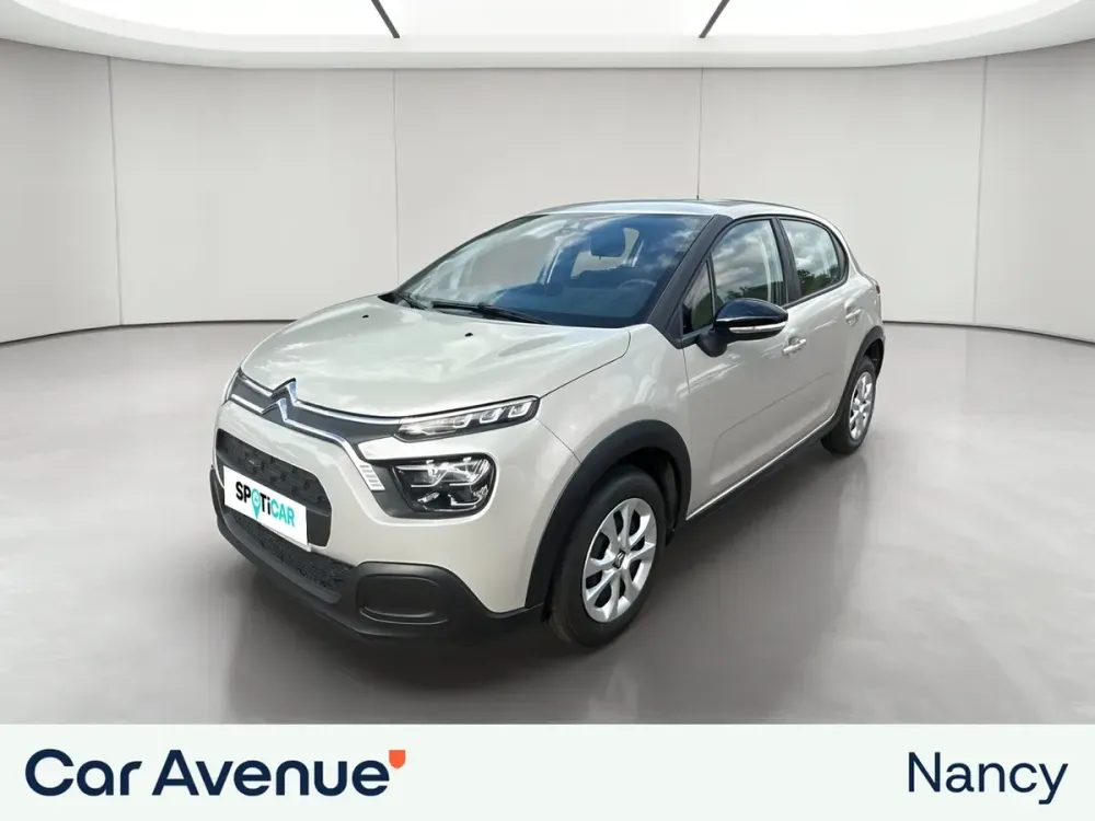 Citroën C3 gris d'occasion