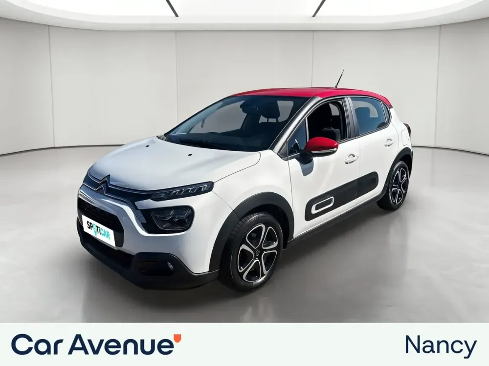 Citroën C3 blanc banquise d'occasion
