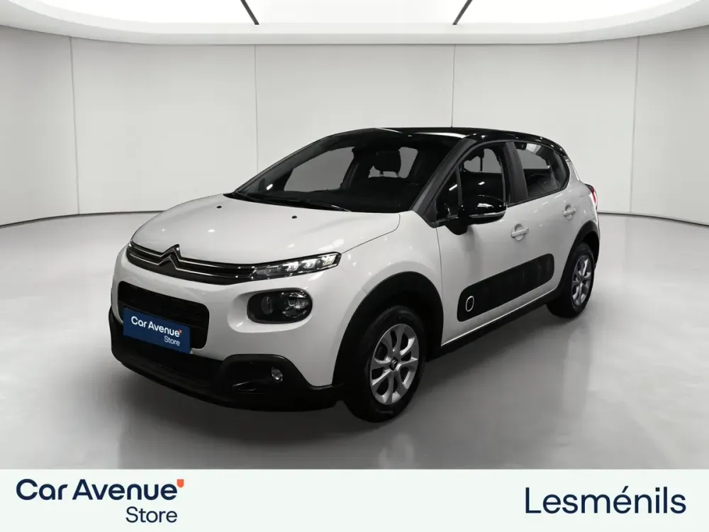 Citroën C3 blanc d'occasion