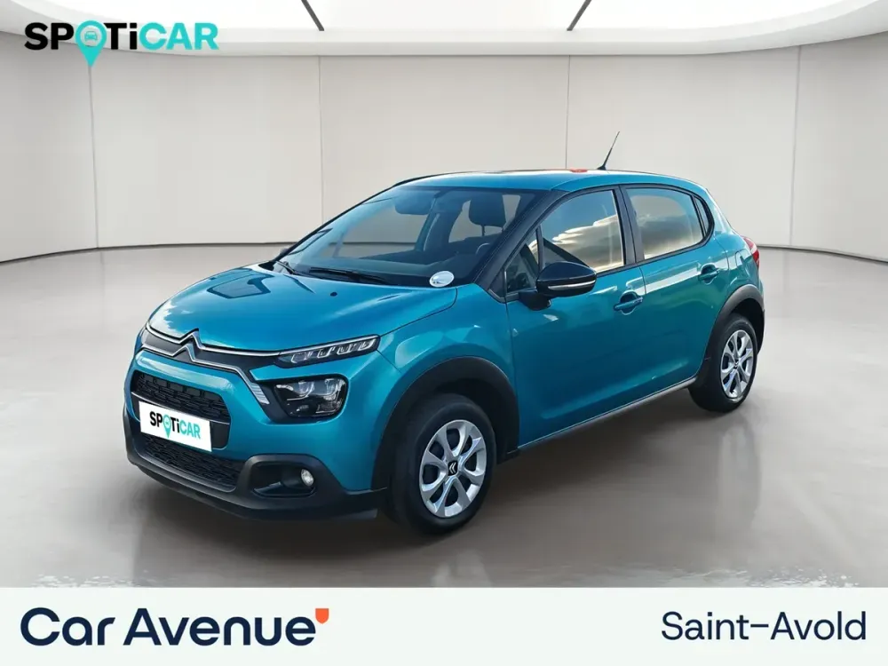 Citroën C3 spring blue (métallisé) d'occasion