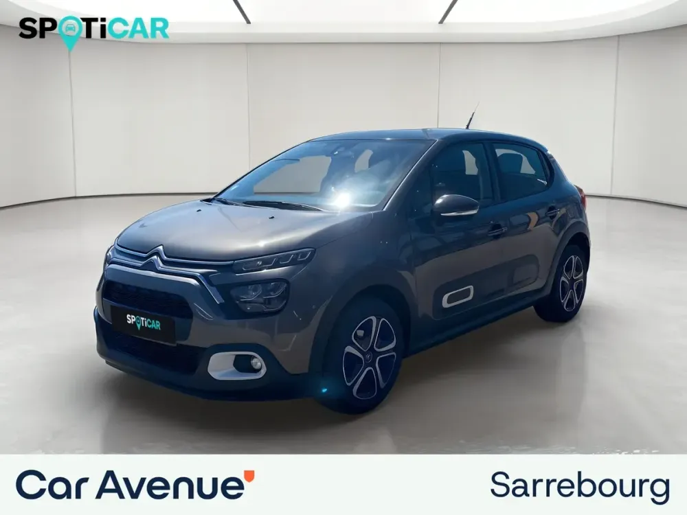 Citroën C3 gris d'occasion