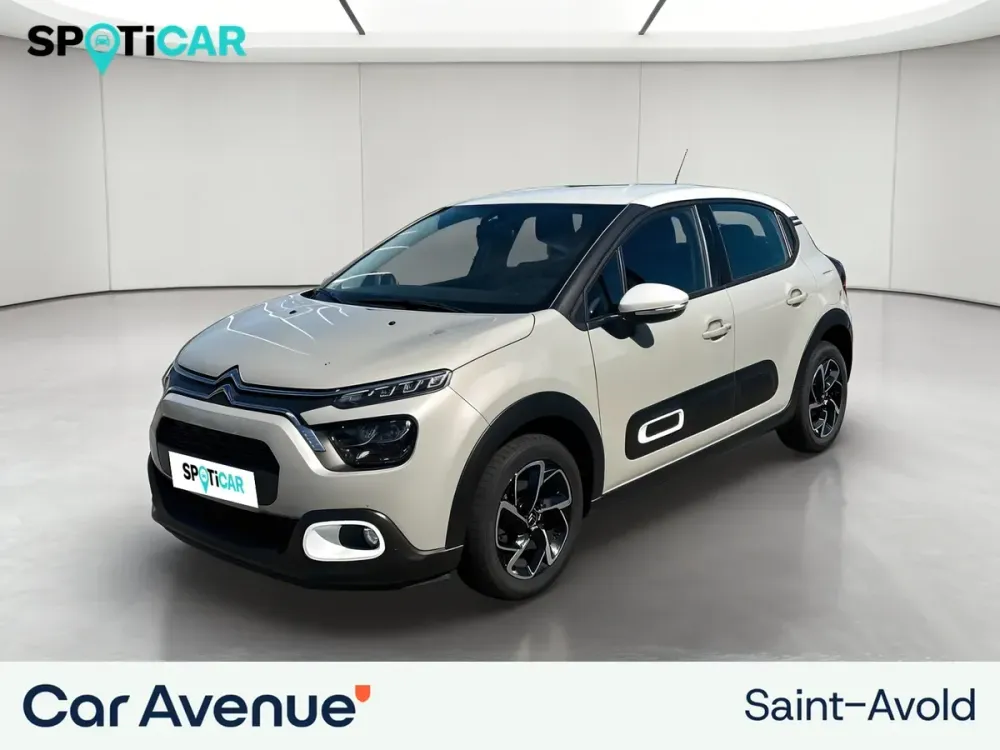 Citroën C3 beige d'occasion