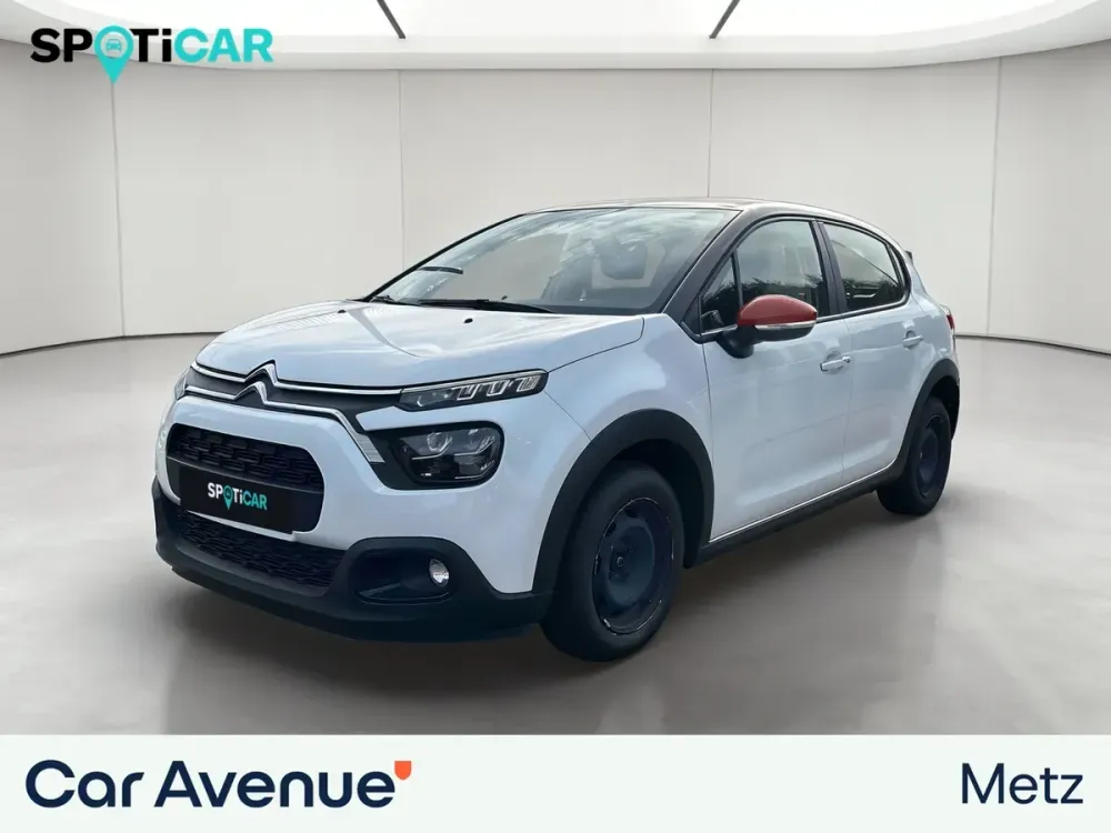 Citroën C3 blanc banquise d'occasion