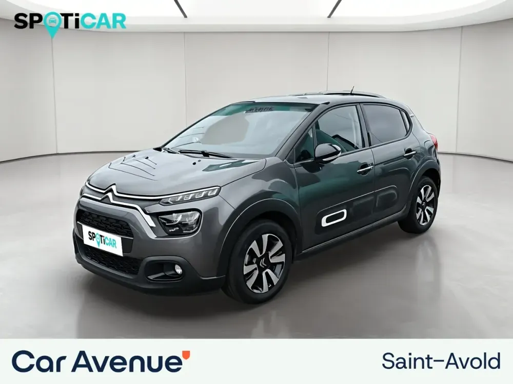 Citroën C3 gris d'occasion