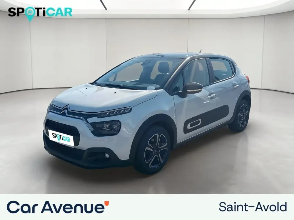 Citroën C3 blanc banquise d'occasion