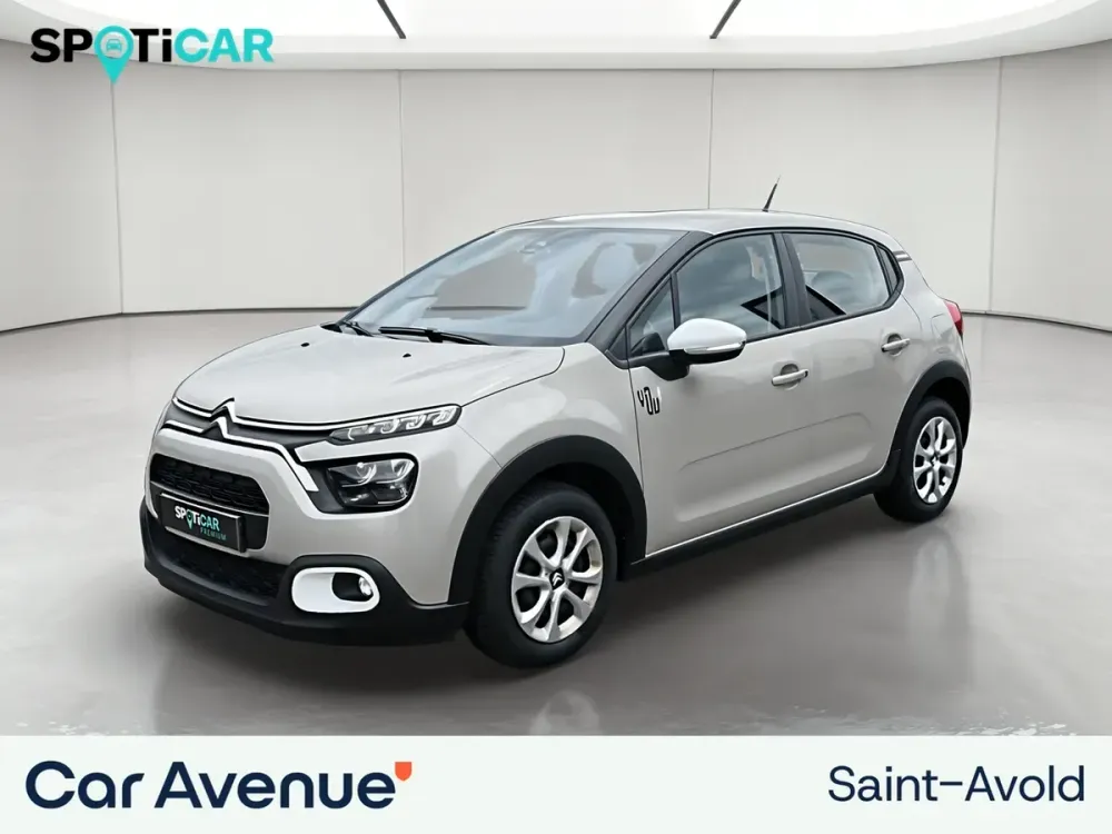 Citroën C3 blanc d'occasion