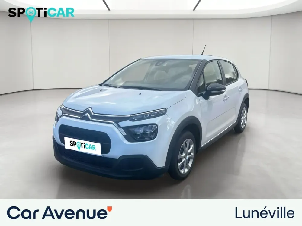 Citroën C3 blanc banquise d'occasion