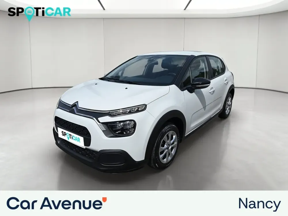 Citroën C3 blanc banquise d'occasion