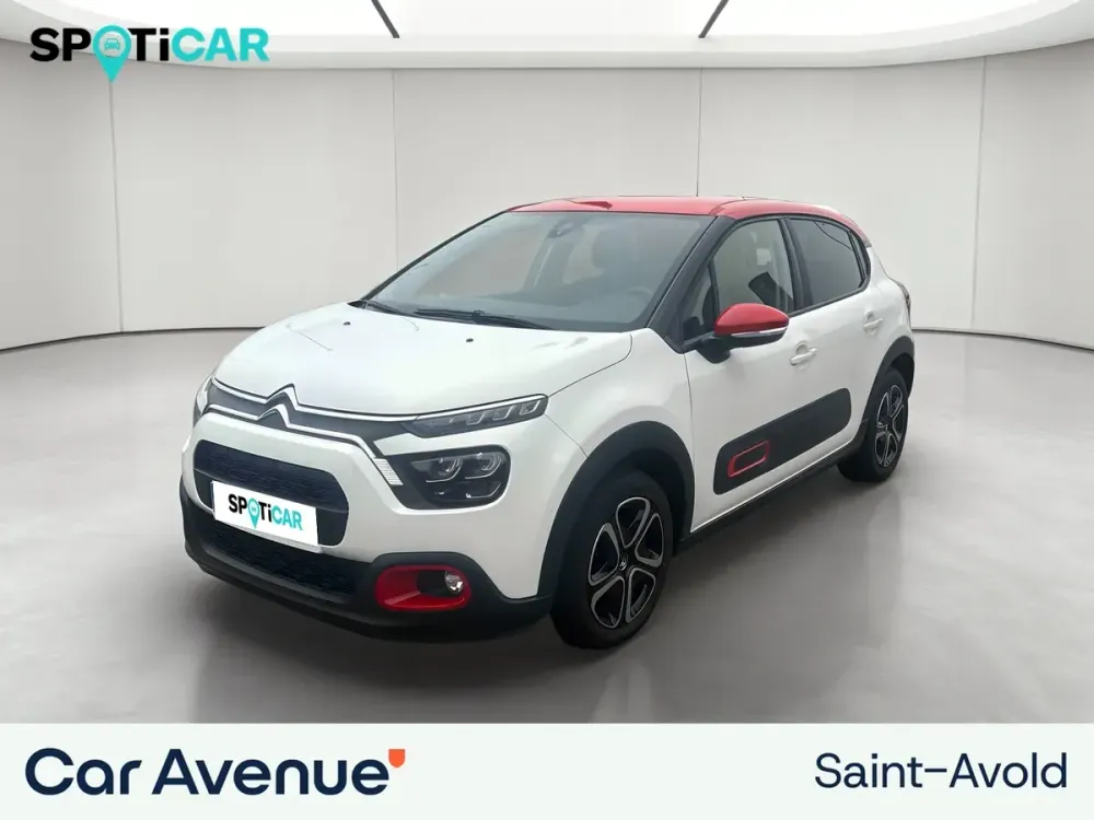 Citroën C3 blanc banquise d'occasion