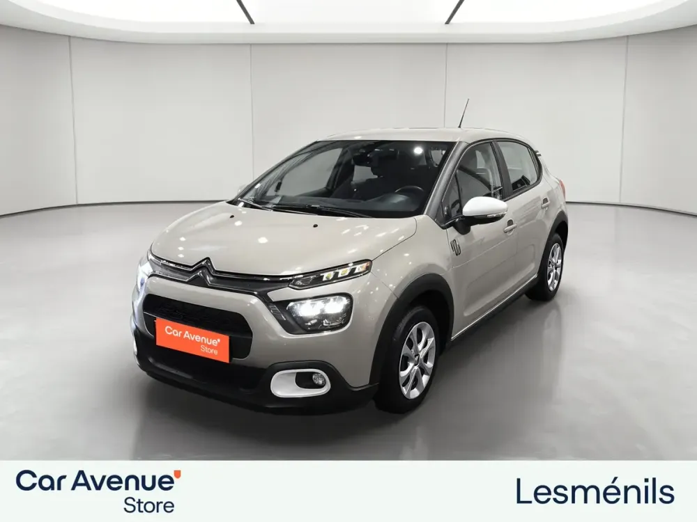 Citroën C3 beige d'occasion