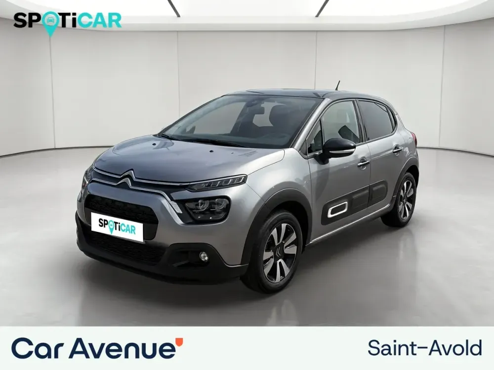 Citroën C3 gris d'occasion