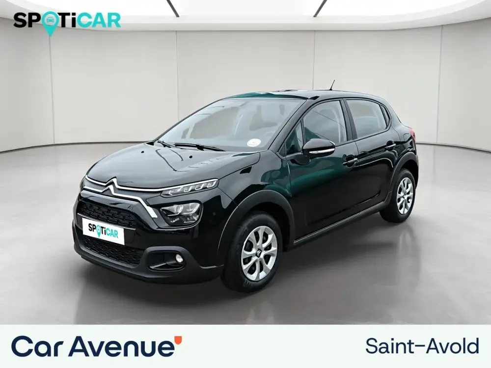 Citroën C3 noir d'occasion