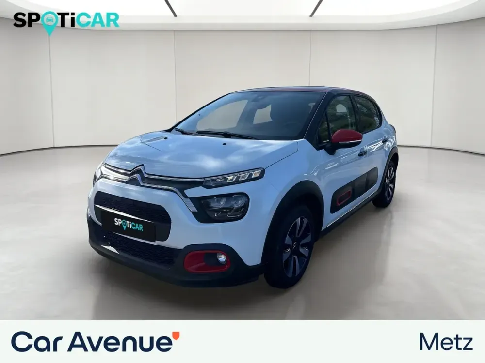 Citroën C3 blanc banquise d'occasion