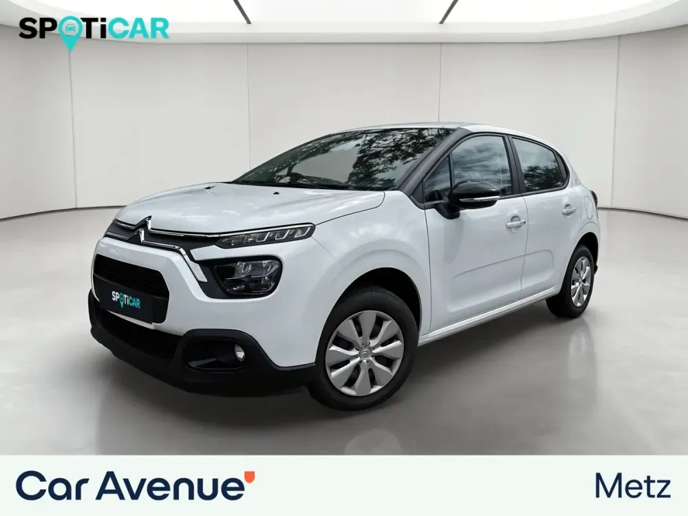 Citroën C3 blanc banquise d'occasion