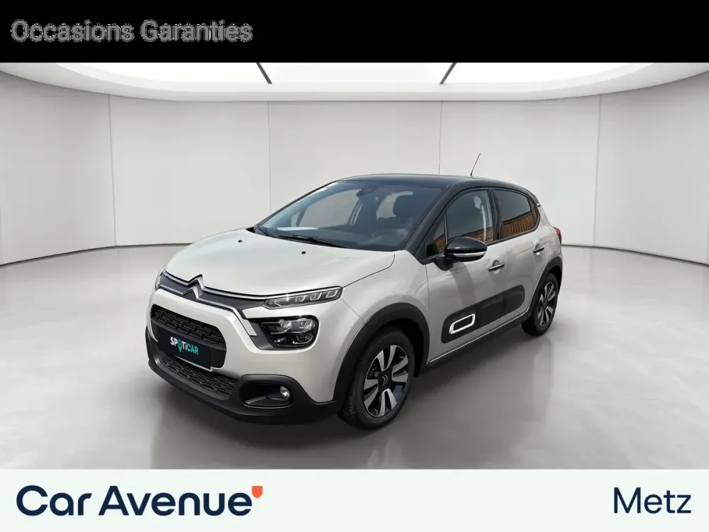 Citroën C3 beige d'occasion