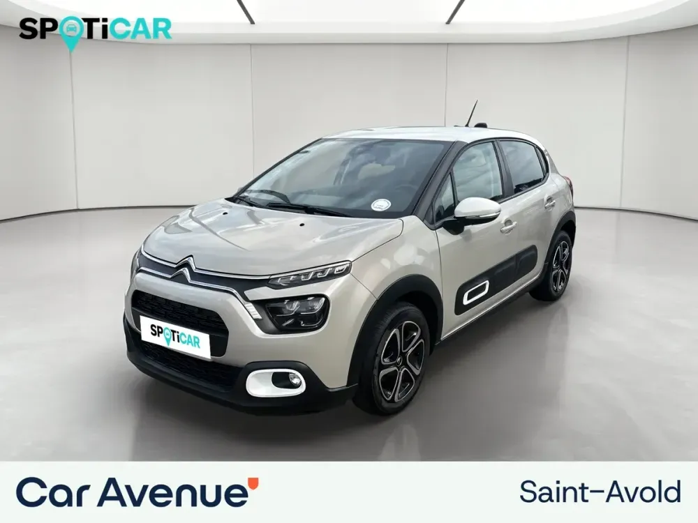 Citroën C3 beige d'occasion