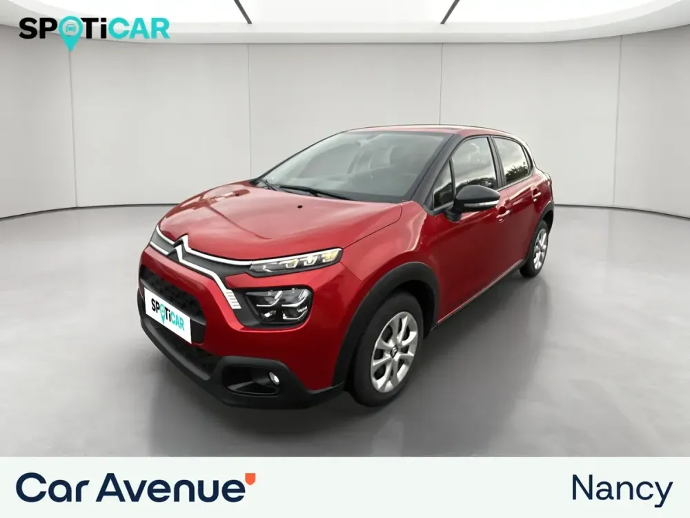 Citroën C3 rouge d'occasion