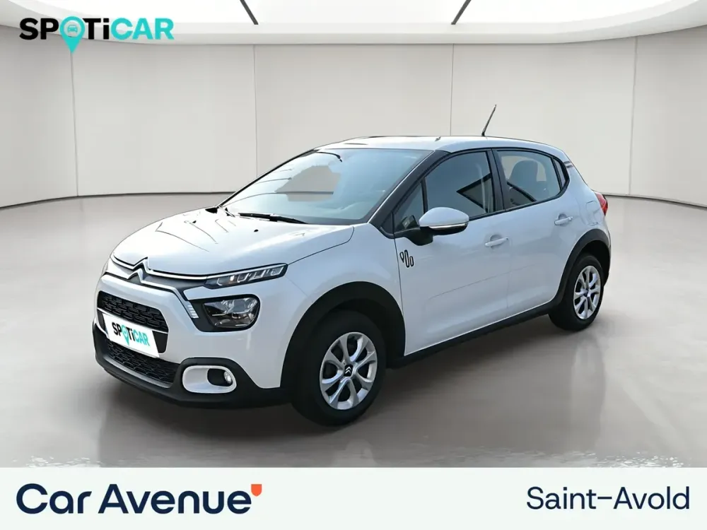 Citroën C3 blanc banquise d'occasion