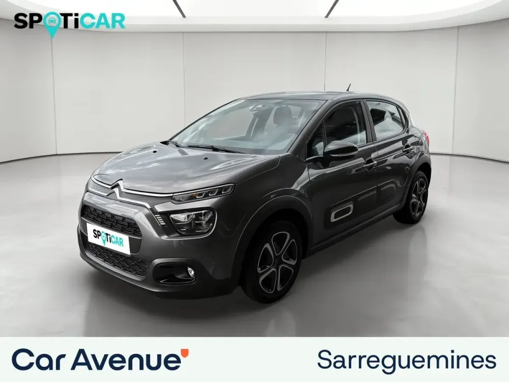 Citroën C3 gris d'occasion