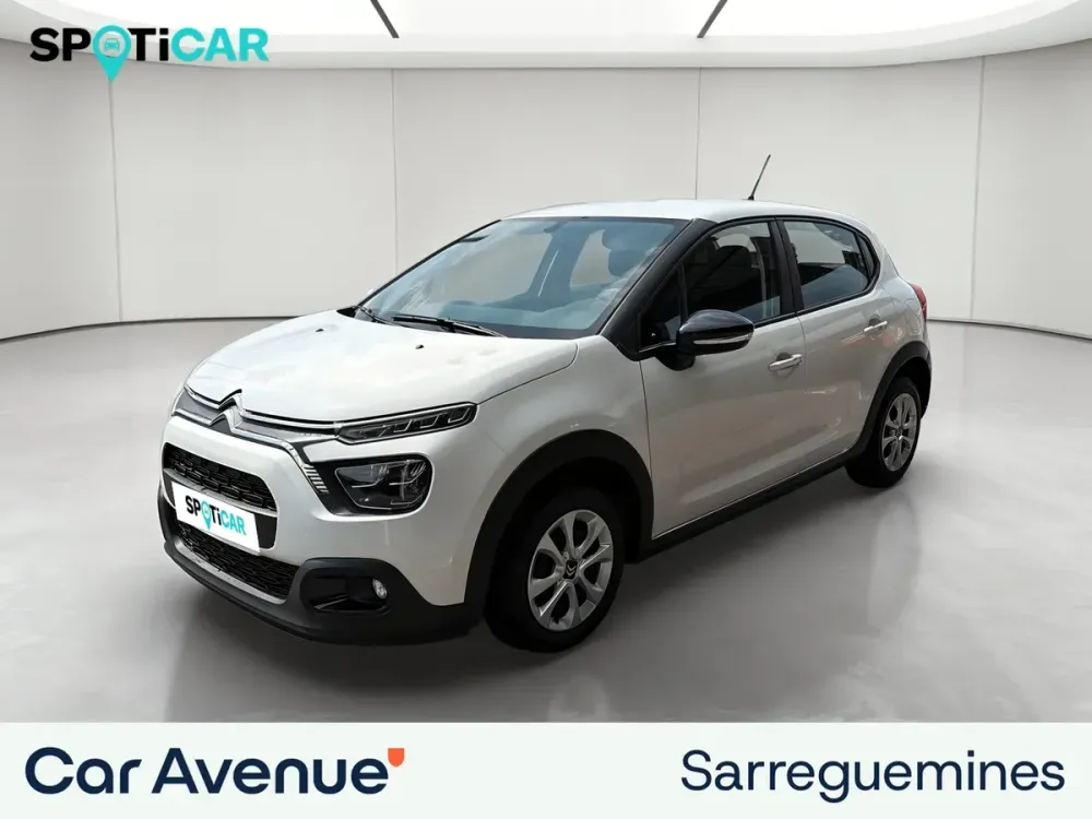 Citroën C3 blanc banquise d'occasion