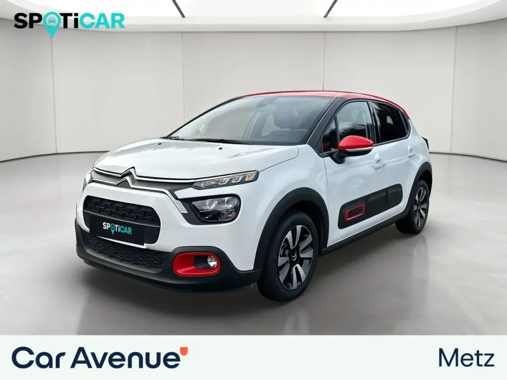 Citroën C3 blanc banquise d'occasion