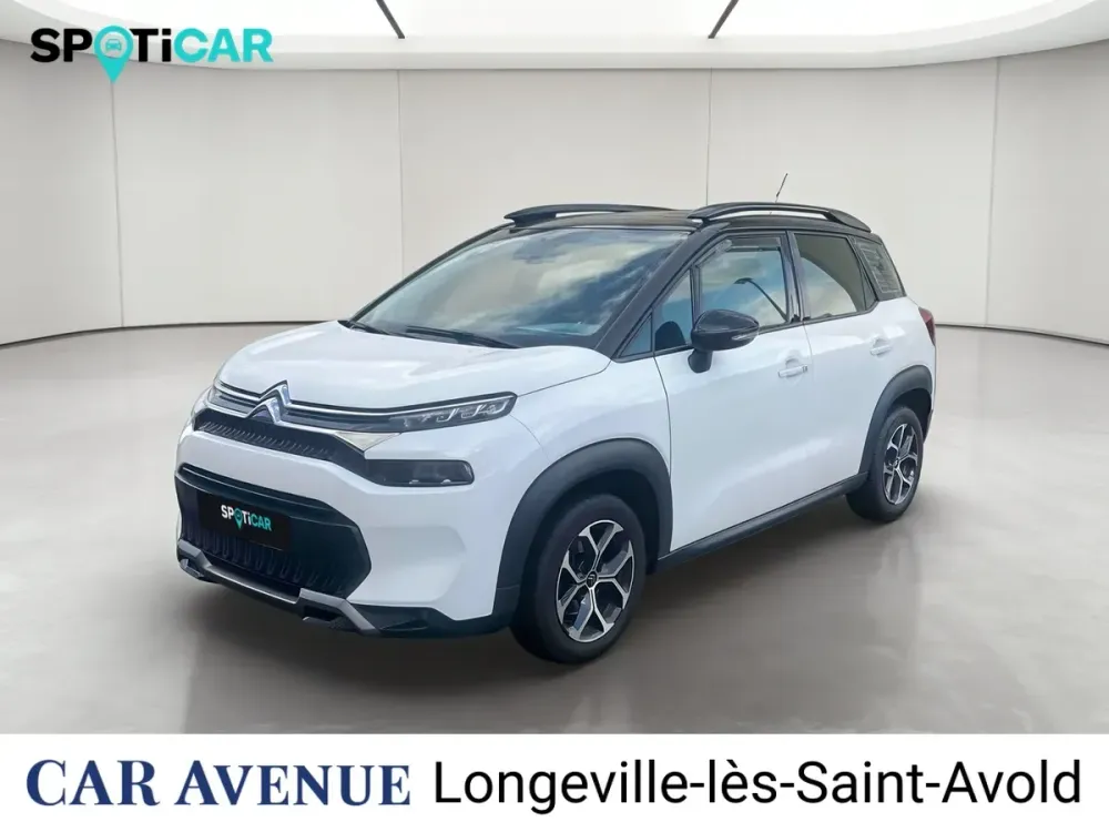 Citroën C3 Aircross blanc banquise (o) + noir perla nera d'occasion