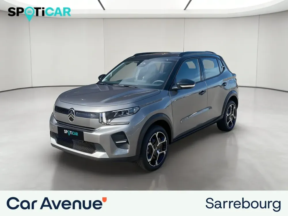 Citroën C3 gris mercury metal - noir perla nera neuf