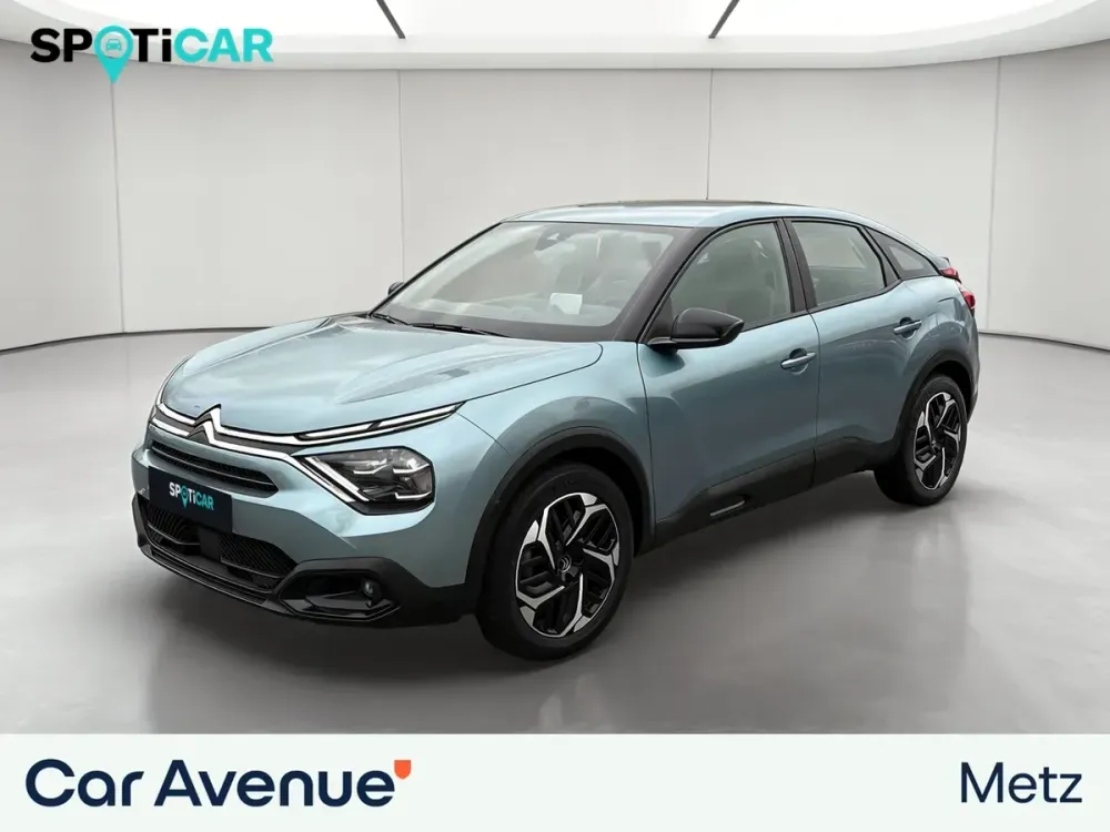 Citroën C4 bleu d'occasion