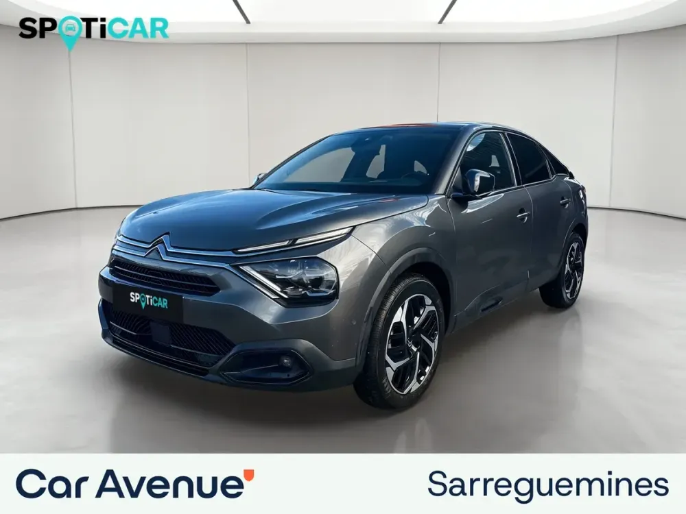 Citroën C4 gris platinium (m) d'occasion