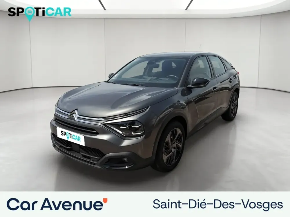 Citroën C4 gris platinium (m) d'occasion