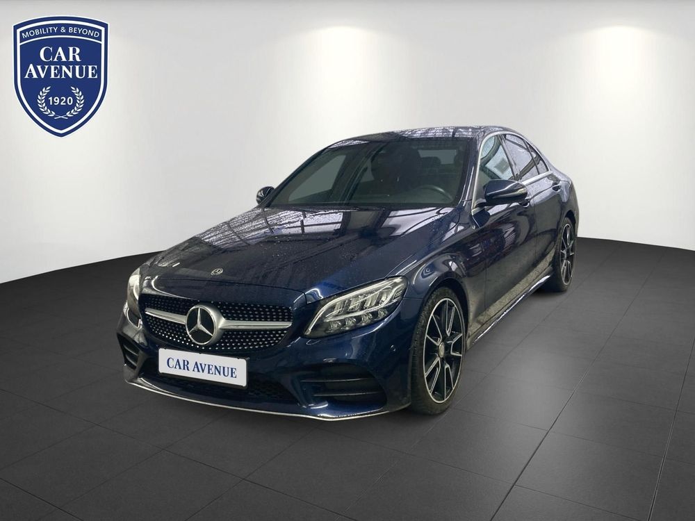 Mercedes Benz C 200 blau d'occasion