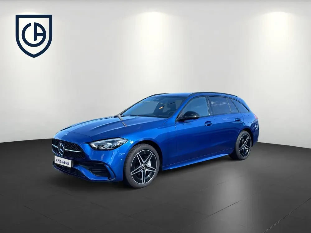 Mercedes Benz Classe C blau d'occasion