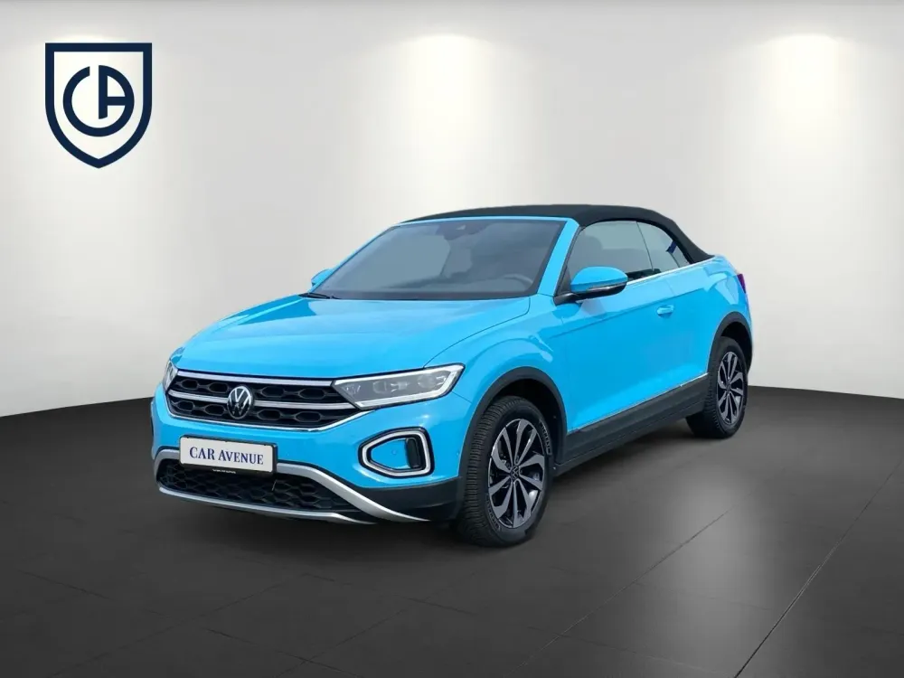 Volkswagen T-Roc blau d'occasion