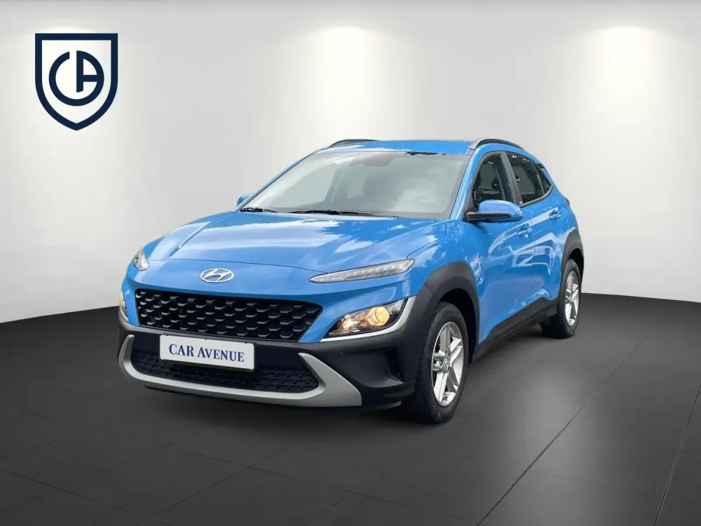 Hyundai KONA blau d'occasion