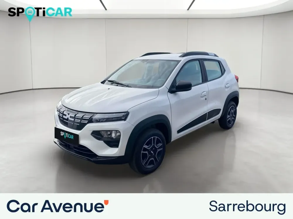 Dacia Spring blanc d'occasion