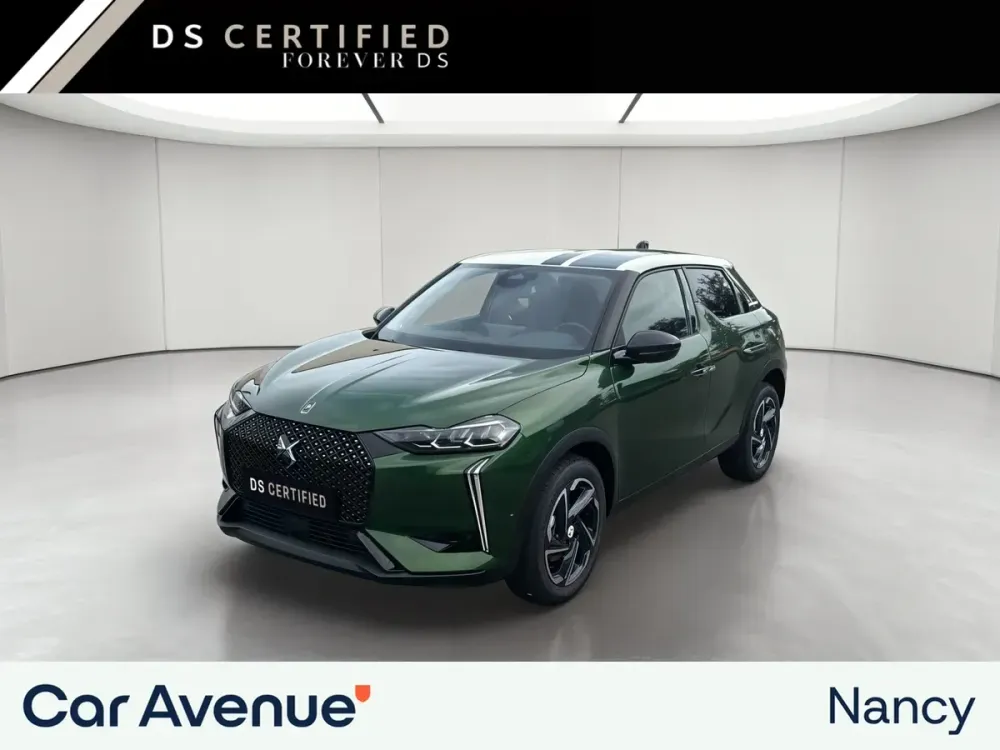 DS Automobiles DS 3 vert emeraude neuf