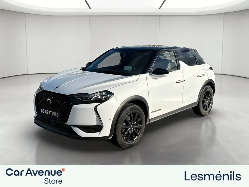 DS Automobiles DS 3 blanc perle nacre - toit noir perla n. d'occasion