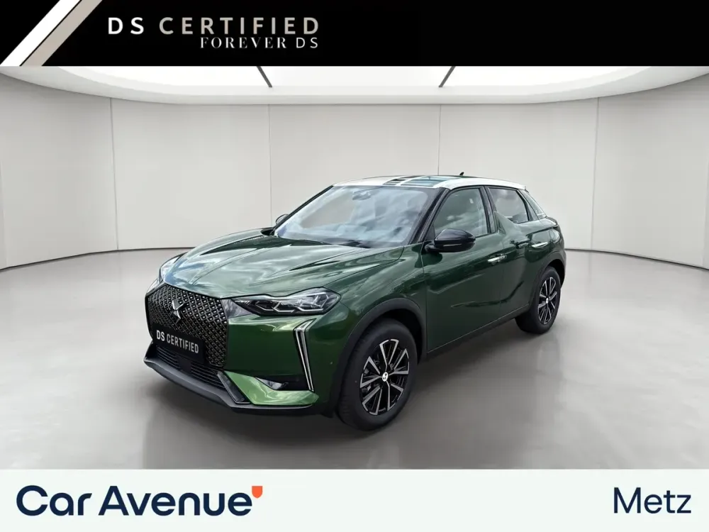 DS Automobiles DS 3 vert emeraude neuf