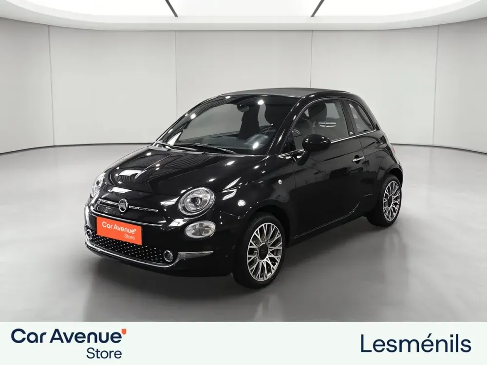 Fiat 500C MY20 SERIE 7 EURO 6D noir d'occasion