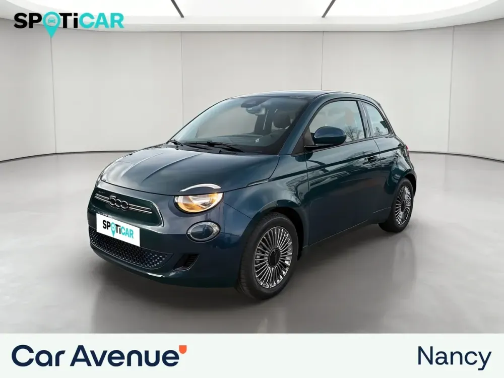 Fiat 500e BERLINE MY22 SERIE 1 STEP 2 ocean green metal d'occasion