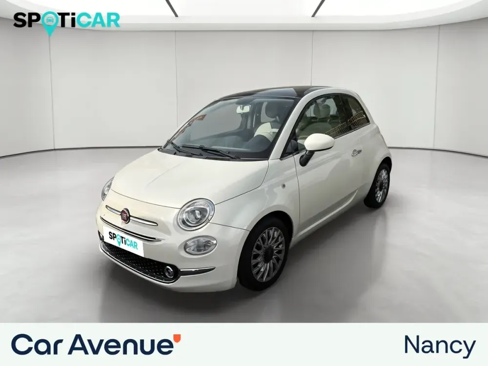 Fiat 500 SERIE 4 blanc d'occasion