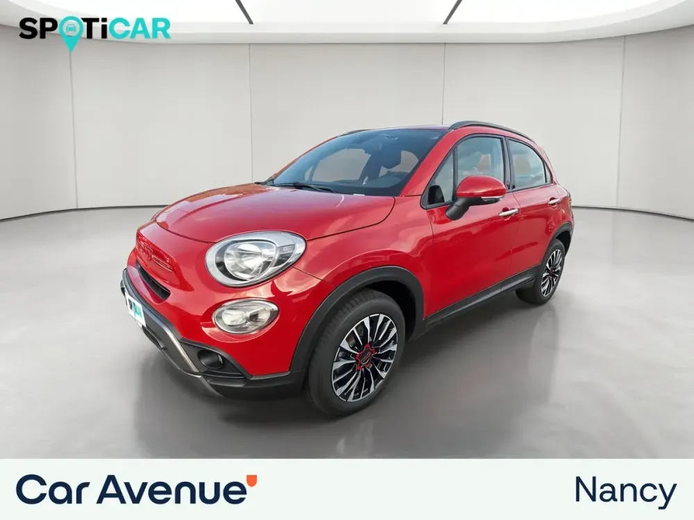 Fiat 500X peinture pastel rouge pas d'occasion